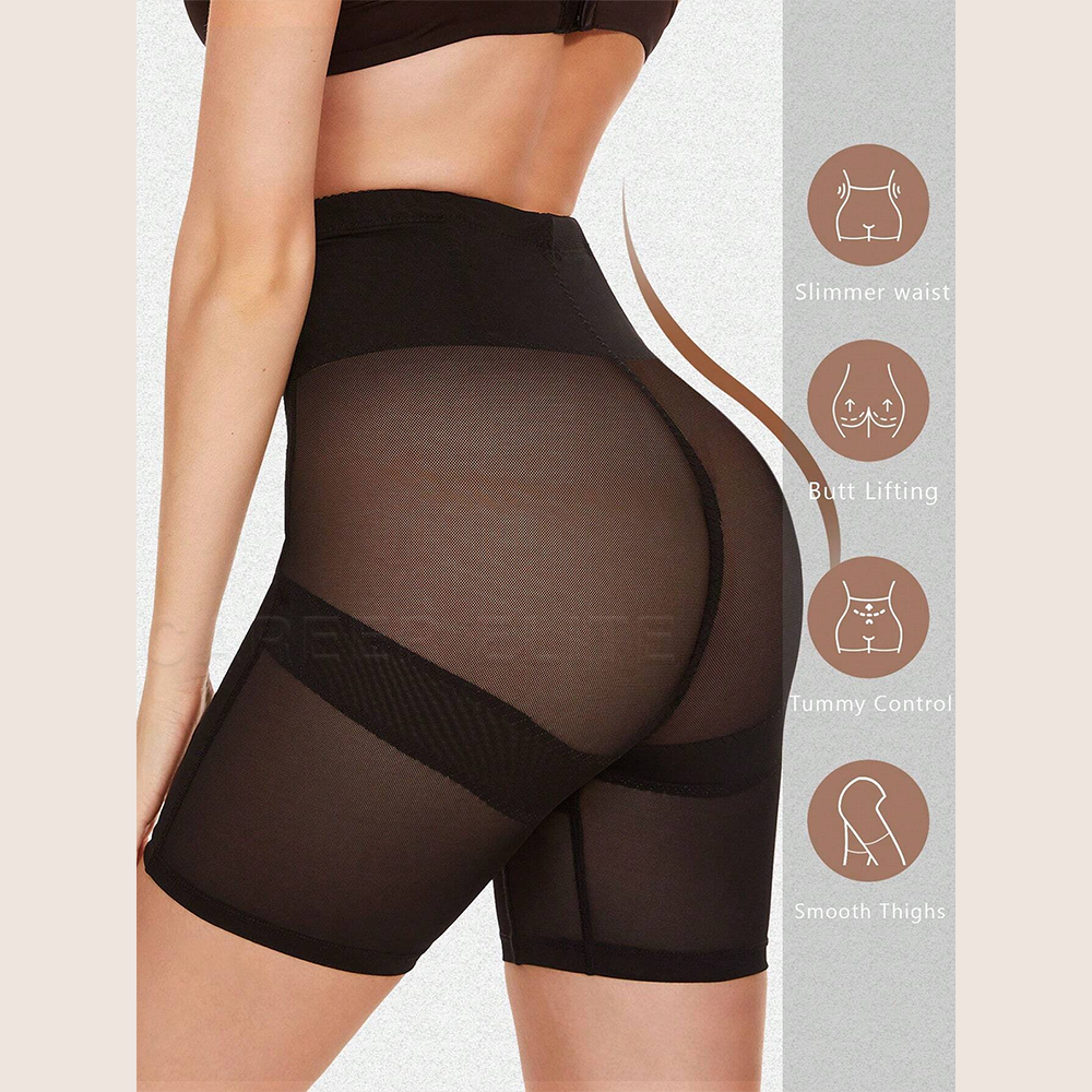 Comfort High Waisted Body Shaper Shorts Seamless no Rolling Thigh Slimmer