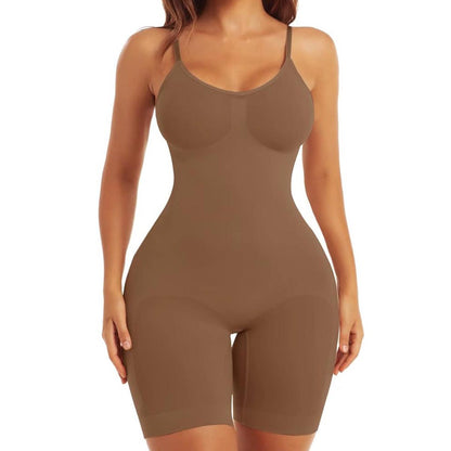 Full Body Shapewear Bodysuit for Women Tummy Control Body Shaper Thigh Slimmer Shorts Seamless Sculp