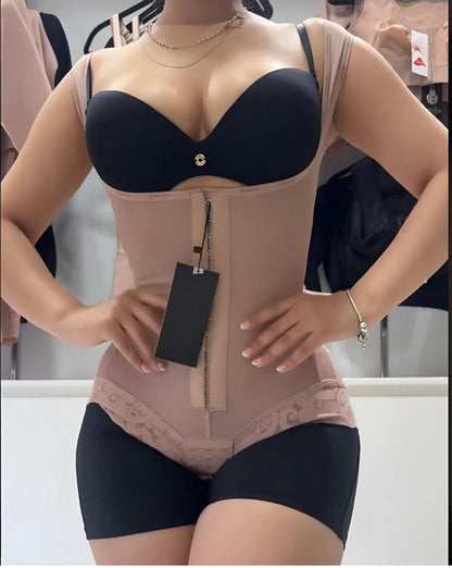 Bodysuit Shapewear Button Down