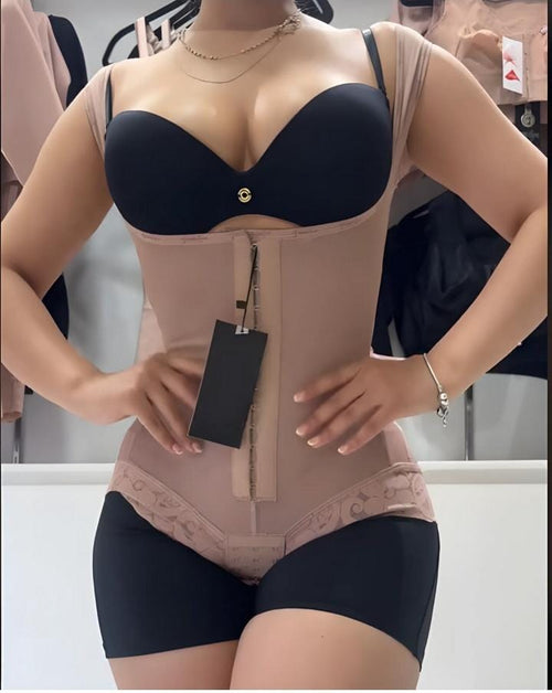 Bodysuit Shapewear Button Down